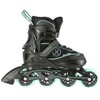NA11008 JUODOS IR MĖTINĖS DYDŽIO. M (35-38) NILS EXTREME INLINE pačiūžos