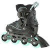 NA11008 JUODOS IR MĖTINĖS DYDŽIO. M (35-38) NILS EXTREME INLINE pačiūžos