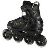 NA1128 Juodas IR AUKSAS DYDIS. XL(43-45) NILS EXTREME INLINE pačiūžos
