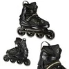 NA1128 Juodas IR AUKSAS DYDIS. XL(43-45) NILS EXTREME INLINE pačiūžos