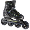 NA1128 Juodas-LIME DYDIS. L(39-42) NILS EXTREME INLINE RIEDŽIAI