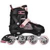 NA13808 COSMO INLINE pačiūžos, ROZINĖS DYDŽIO. L(38-41) NILS EXTREME