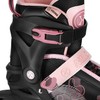 NA13808 COSMO INLINE pačiūžos, ROZINĖS DYDŽIO. M(34-37) NILS EXTREME