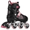 NA13808 COSMO INLINE pačiūžos, ROZINĖS DYDŽIO. L(38-41) NILS EXTREME
