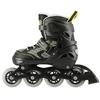 NA14198 Juodas-GELTONAS DYDIS. S (31-34) NILS EXTREME INLINE pačiūžos