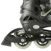 NA14198 Juodas-GELTONAS DYDIS. S (31-34) NILS EXTREME INLINE pačiūžos