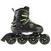 NA19088 JUODAI ŽALIAI DYDIS. L (39-42) NILS EXTREME INLINE pačiūžos