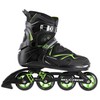 NA9022 JUODOS/ŽALIOS 38 DYDŽIO NILS EXTREME INLINE pačiūžos