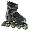 NA9022 JUODOS/ŽALIOS 38 DYDŽIO NILS EXTREME INLINE pačiūžos