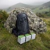 NC17103 SULANKSTAMAS TURISTINIS MIEGIMO KILIMAS SU ALIUMINIU PAPILDYMU + XPE 195 CM Žalias NILS CAMP
