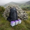 NC17103 SULANKSTAMAS TURISTINIS MIEGIMO KILIMAS SU ALIUMINIU PAPILDYMU + XPE 195 CM PURPLE NILS CAMP
