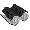 NC17105 STOVYKLĖS KILIMAS SĖDIMUI SU ALIUMINIU MINŠTU + IXPE 40 CM Juodas NILS CAMP