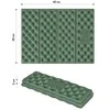 NC17105 STOVYKLĖS KILIMAS SU ALUMINIUMINIU PAPILDYMU + IXPE 40 CM Žalias NILS STOVYKLĖ