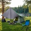 NC17107 TARP KEMPINGO AUDA 300X300 CM Žalias NILS CAMP