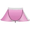 NC3043 Rožinis SELF UP SET UP BEACH TENT NILS