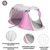 NC3043 Rožinis SELF UP SET UP BEACH TENT NILS