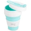 NC4103 SILIKONINIS SULANKSTAMAS TAURĖLIS 355 ml MINT NILS CAMP