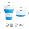 NC4103 SILIKONINIS SULANKSTAMAS TAURĖLIS 475 ml MĖLYNŲ NILŲ STOVYKLĖ