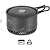 NC4203 TOURIST PUODAS SU RADIATORIU ALUMINIU SU DANGIU 1000ml NILS CAMP