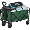NC4306 Sulankstomas kelioninis vežimėlis, žalias, 70 l, NILS CAMP