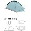 NC6033 CAMPING TENT Žalias NIGHTFALL NILS CAMP