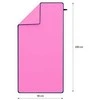 NCR13 MIKROPLUOŠTO RANŠŠLUSNIS ROŽINIS 200X90 CM NILS
