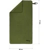 NCR15 MIKROPLUOŠTO RANŠŠŠŠALŠIS KARINIS KHAKI 120x60 cm NILS STOVYKLĖ