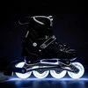 NH10905 4in1 Juodas LED DYDIS. M(35-38) INLINE RIUDŽIAI SU MATMENYS. THE NILS EXTREME HOCKEY SKY