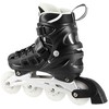 NH10905 4in1 Juodas LED DYDIS. S(31-34) INLINE PAČIŪRĖS SU MATMENIAIS NILS EXTREME HOCKEY RAIL