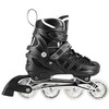 NH10905 4in1 Juodas LED DYDIS. S(31-34) INLINE PAČIŪRĖS SU MATMENIAIS NILS EXTREME HOCKEY RAIL