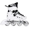 NH10905 4in1 LED DYDIS. M(35-38) INLINE RIUDŽIAI SU MATMENYS. THE NILS EXTREME HOCKEY SKY