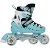 NH10905 4in1 MINT DYDIS. S(31-34) INLINE RIUDŽIAI SU MATMENYS THE NILS EXTREME HOCKEY SKY