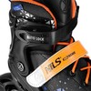 NH18190A 4in1 BRAVE INLINE RIUDŽIAI MĖLYNAS ORANŽINĖS DYDŽIO. M(34-38) SU MATMENYS. PŁ. NILS EXTREME RIDUOTIS