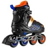 NH18190A 4in1 BRAVE INLINE RIUDŽIAI MĖLYNAS ORANŽINĖS DYDŽIO. S(29-33) SU MATMENYS. PŁ. NILS EXTREME RIDUOTIS