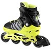 NH18192 4in1 JUODAI ŽALIAI DYDŽIAI (34-38) INLINE RIUDŽIAI SU MATMENYS PŁ. FIGURINE NILS EXTREME