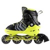 NH18192 4in1 JUODAI ŽALIAI DYDŽIAI (34-38) INLINE RIUDŽIAI SU MATMENYS PŁ. FIGURINE NILS EXTREME