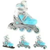 NH18331 MĖLYNA 4in1 DYDIS. M (35-38) INLINE PAČIŪRĖS SU MATMENYS THE NILS EXTREME HOCKEY SKY