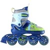 NJ1828A MĖLYNAI ŽALIA DYDIS. M(35-38) NILS EXTREME INLINE RIEDŽIAI