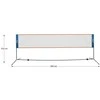 NN400 BADMINTON TINKLAS 400CM PILNAS DENGIMAS NILS