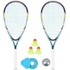 NRS005 SPEEDMINTON RINKINYS 2 REKETĖS + VEŽIMAS + ŽYMEKLIAI + KAMUOLIS + NILS Dangtis