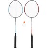 NRZ002 PLIENAS / BADMINTONAS RINKINYS 2 REKETĖS + UŽDUOTĖS
