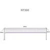 NT300 BADMINTONO TINKLAS 620x65cm + NILS VISAS DENGIMAS