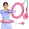 OHA02 HULA APYNIŲ ROŽINĖ SU RIEŠUTAIS IR VIENU FITNESS SVORIU