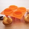 Oranžinės vištienos silikoninis sausainis ir praline forma