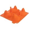 Oranžinės vištienos silikoninis sausainis ir praline forma