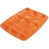 Oranžinis zuikis silikoninis sausainis ir praline formelė