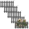 Palisade sodo tvora, grafito apvadas, komplekte 10 vnt. 30x30 cm