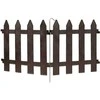 Palisade sodo tvora, ruda apvada, komplekte 10 vnt. 30x30 cm