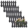 Palisade sodo tvoros grafito apvadų rinkinys 10 vnt. 200 cm 20x15 cm