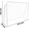 PAOLO futbolo vartai 213x152 cm balti